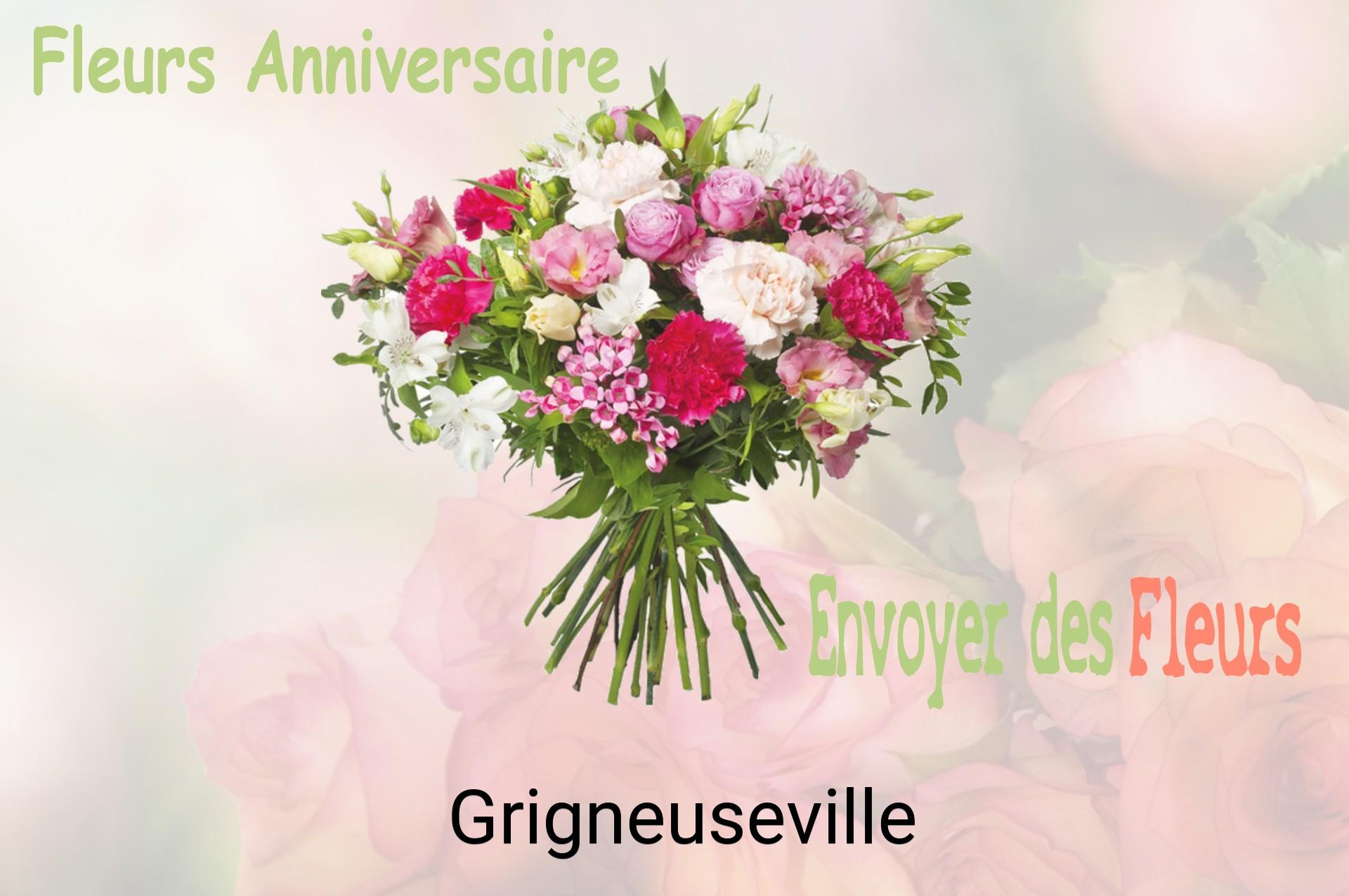 Bouquet de fleurs d’anniversaire livré à Grigneuseville